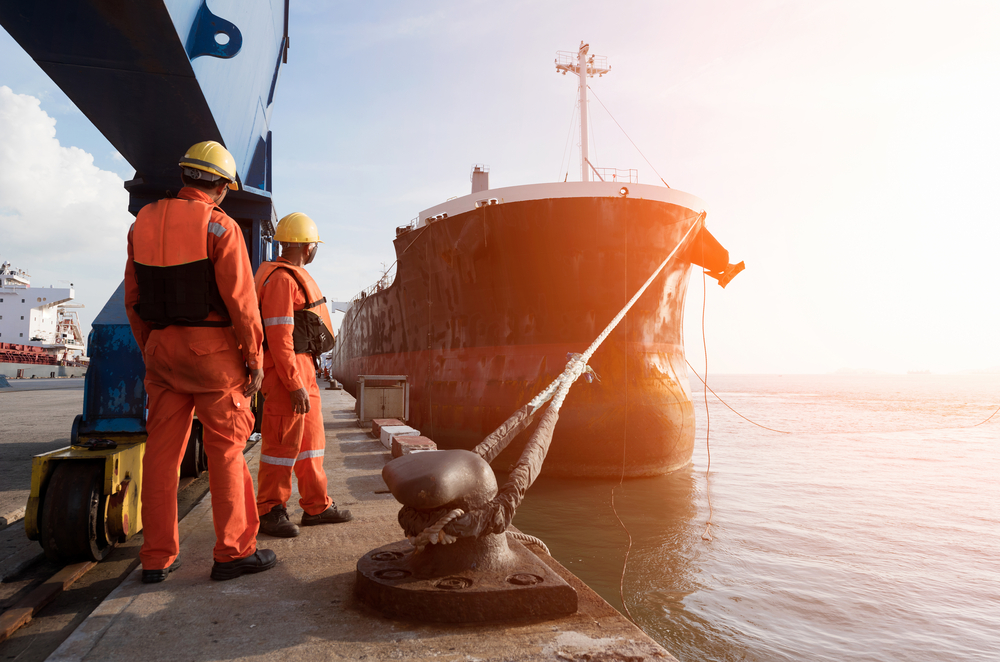 Mooring,Gang,In,Port,To,Departure,Ship